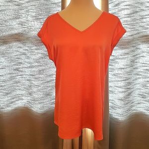 Express Gramercy Large Peach Shirt Medium New